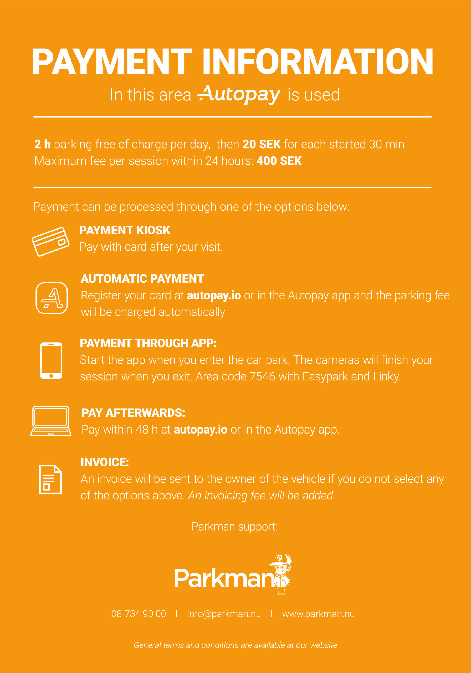 Nordstan Payment English